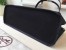 Hermes Cabag Elan Bag In Black Canvas