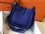 Hermes Evelyne III 29 Bag In Blue Electric Clemence Leather