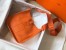 Hermes Evelyne III 29 Bag In Orange Clemence Leather
