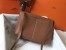 Hermes Halzan Bag In Brown Clemence Leather