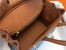 Hermes Birkin 25 Handmade Bag in Denim & Gold Clemence Leather