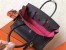 Hermes Black Birkin 30cm Clemence Handmade Bag