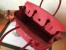 Hermes Red Birkin 30cm Swift Handmade Bag