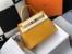 Hermes Kelly 28cm Bag In Yellow Embossed Crocodile GHW