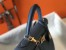 Hermes Blue AgateClemence Kelly 32cm Retourne Bag