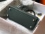 Hermes Vert Amande Clemence Kelly 32cm Retourne Bag