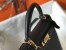 Hermes Black Epsom Kelly 32cm Sellier Bag