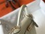 Hermes White Epsom Kelly 32cm Sellier Bag