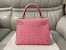 Hermes Terre Cutie Ostrich Kelly 25cm Handmade Bag