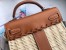 Hermes Brown Picnic Kelly Mini 20cm Wicker Bag