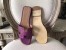 Hermes Oran Sandals In Cyclamen Epsom Leather
