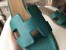Hermes Oran Sandals In Malachite Epsom Leather