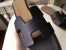 Hermes Oran Sandals In Black Epsom Leather