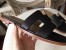 Hermes Oran Sandals In Black Epsom Leather