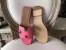 Hermes Oran Sandals In Rose Confetti Epsom Leather