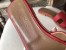 Hermes Oran Sandals In Red Epsom Leather