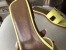 Hermes Oran Sandals In Soufre Epsom Leather