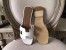 Hermes Oran Sandals In White Epsom Leather