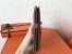 Hermes Taupe Clemence Bearn Gusset Wallet 