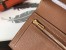 Hermes Brown Epsom Bearn Gusset Wallet