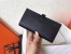 Hermes Black Epsom Bearn Gusset Wallet