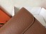 Hermes Brown Epsom Constance Long Wallet