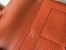 Hermes Bicolor Dogon Duo Wallet In Malachite/Orange Leather