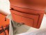 Hermes Bicolor Dogon Duo Wallet In Black/Orange Leather