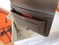 Hermes Bicolor Dogon Duo Wallet In Black/Taupe Leather