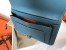 Hermes Bicolor Dogon Duo Wallet In Red/Jean Leather