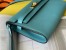 Hermes Kelly Classique To Go Wallet In Blue Du Nord Epsom Calfskin