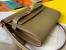Hermes Kelly Classique To Go Wallet In Taupe Epsom Calfskin