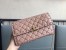 Valentino Rockstud Spike Crossbody Clutch In Poudre Lambskin