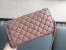 Valentino Rockstud Spike Crossbody Clutch In Poudre Lambskin