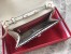 Valentino Rockstud Spike Crossbody Clutch In White Lambskin