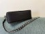 Valentino Small Rockstud Crossbody Bag In Black Grainy Calfskin