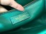 Valentino Roman Stud Chain Bag In Green Lambskin