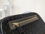 Saint Laurent Monogram All Over Camera Bag In Black Suede