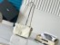 Saint Laurent Jamie 4.3 Mini Bag in White Lambskin