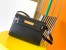 Saint Laurent Manhattan Small Shoulder Bag in Black Calfskin