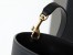 Saint Laurent Y Small Bucket Bag in Black Calfskin