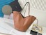 Saint Laurent Y Large Hobo Bag in Brown Calfskin