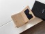 Saint Laurent Cassandre Bi-fold Wallet in Beige Matelasse Leather