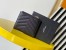 Saint Laurent Cassandre Bi-fold Wallet in Black Matelasse Leather