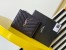 Saint Laurent Cassandre Bi-fold Wallet in Noir Matelasse Leather