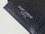Saint Laurent Cassandre Bi-fold Wallet in Noir Matelasse Leather