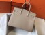Hermes Argile Clemence Birkin 35cm Bag