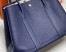 Hermes Garden Party 36 Bag In Blue Saphir Clemence Leather
