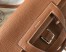 Hermes Halzan Bag In Brown Clemence Leather