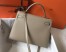Hermes Grey Epsom Kelly 32cm Sellier Bag